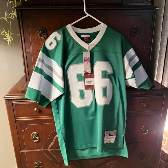 Philadelphia Eagles Mitchell & Ness Throwback Bill Bergey jersey with bucket hat - Picture 3 of 11
